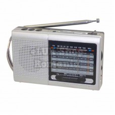 Radio portabil MP3 Player argintiu 12.7 cm