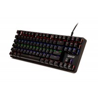 Tastatura mecanica iluminata cu fir usb immortal
