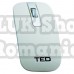 Tastatura fara fir si mouse multimedia alb 38x10