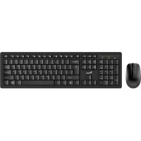 Kit wired genius usb tastatura 104 taste concave + mouse optic 1000dpi 3 butoane black Slimstar c126 31330007400 