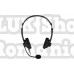 Casti genius hs-230u  cu fir standard utilizare multimedia microfon pe brat conectare prin usb negru 