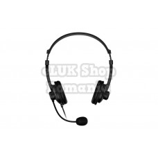 Casti genius hs-230u  cu fir standard utilizare multimedia microfon pe brat conectare prin usb negru 
