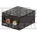 Convertor audio logilink intrare: 2 x rca iesire: 1 x toslink 1 x coaxial 48khz alimentator extern 5v / 1a black