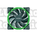 Ventilator pccooler 120x120x25 mm  33 green led