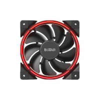 Ventilator pccooler 120x120x25 mm  33 red led