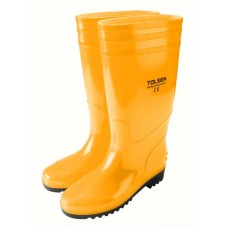 Cizme cauciuc material impermeabil galben marimea 42 Tol