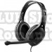 Casti edifier cu fir standard utilizare multimedia call center microfon pe casca conectare prin usb 2.0 negru k800-bk 