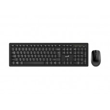 Kit wireless genius tastatura wireless 104 taste slim + mouse wireless 1000dpi 3 butoane black Smart km-8200 smartgenius app 31340003400 
