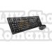 Kit wired logitech usb tastatura + mouse optic 1000dpi 3 butoane B110 black Mk120 920-002563 