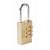 Lacat din alama cu cifru 20mm Industrial LOCKplusn