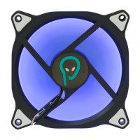 Ventilator spacer pc 120x120x26 mm  blue ring of light