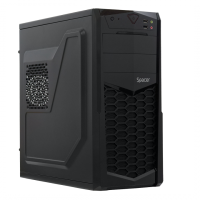 Carcasa Spacer Middle Tower Atx Krypton Fara Sursa Usb 2.0 X 2 Jack 3.5mm