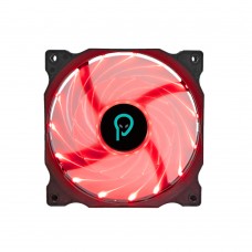 Ventilator spacer pc 120x120x25 mm  red light
