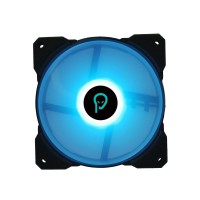 Ventilator spacer pc 120x120x25 mm  blue light