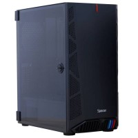 Carcasa Spacer Gaming Middle Tower Atx Hunter Fara Sursa Usa Sticla Securizata Carcasa Spacer Gaming Middle Tower Atx Hunter Fara Sursa Usa Sticla Securizata