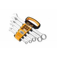 Set de 5 chei de piulite combinate Cr-V 8-19mm Industrial 