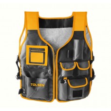 Vesta de lucru cu buzunare pentru scule ROOLine