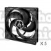 Ventilator arctic pc  p14 value pack 5buc