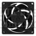 Ventilator arctic pc  p8 pwm pst black 