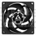 Ventilator arctic pc  p8 pwm pst black 