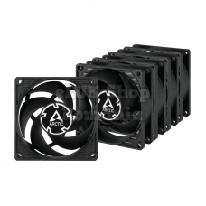 Ventilator arctic pc  p8 black - 5 pack