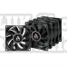Ventilator arctic pc  f8 black - 5 pack