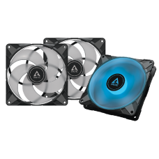 Ventilator arctic pc  p14 pwm pst rgb black - 3 pack 