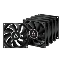 Ventilator arctic pc  f8 pwm pst black - 5 pack