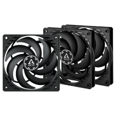 Ventilator arctic pc  p12 slim pwm pst - 3 pack