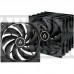 Ventilator arctic pc  f14 pwm pst black - 5 pack
