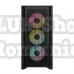 Carcasa Corsair iCUE 4000D RGB Airflow Mid-Tower fara sursa ATX Negru