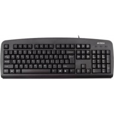 Tastatura a4tech Kb720 cu fir 104 taste format standard usb negru Kb-720-usb