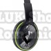 Casti genius hs-400a  cu fir standard utilizare multimedia microfon pe brat conectare prin jack 3.5 mm x 2 negru 